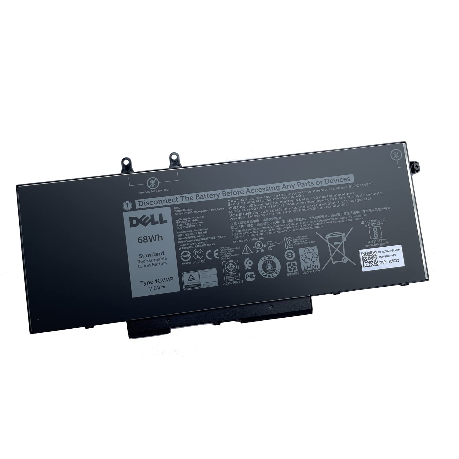 4GVMP Laptop Battery